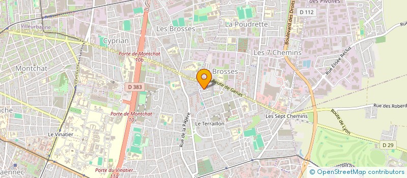 localisation de l'entreprise CHOUP&MAO  BRON