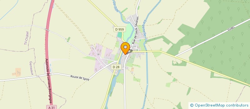 localisation de l'entreprise CHOUPETTE  LUX