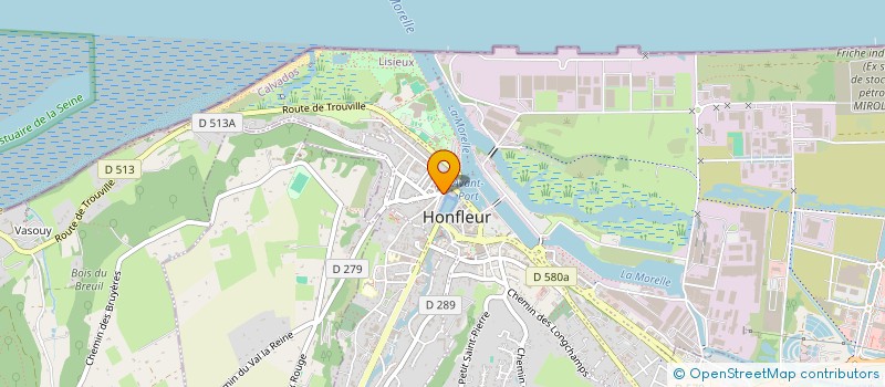 localisation de l'entreprise CHOUPI à HONFLEUR