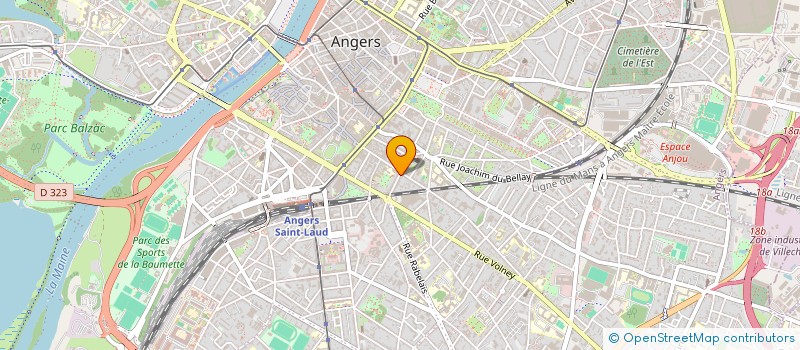 localisation de l'entreprise CHOUPI MATOU DIT à ANGERS
