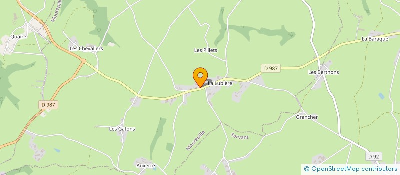 localisation de l'entreprise CHOUPISSON  MOUREUILLE