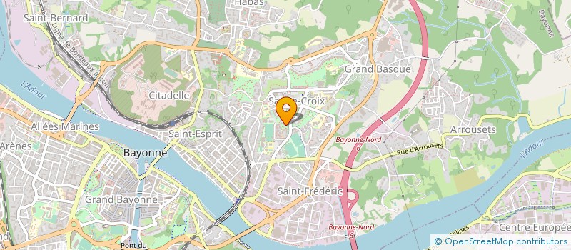 localisation de l'entreprise CHOUPISTA à BAYONNE