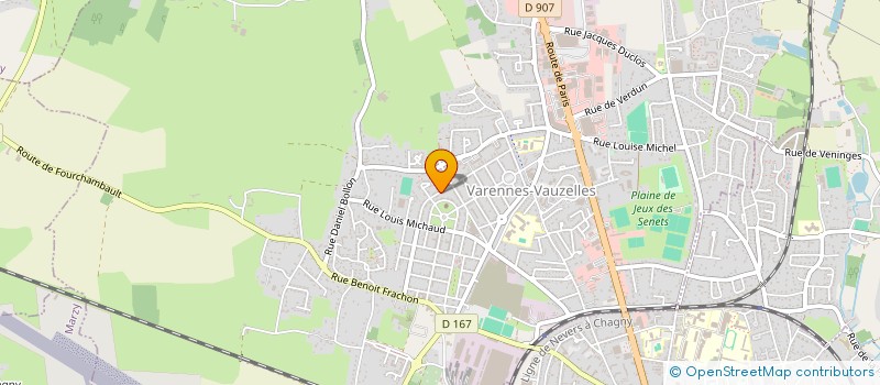 localisation de l'entreprise CHOUQUETTE ET POM' POM' à VARENNES-VAUZELLES