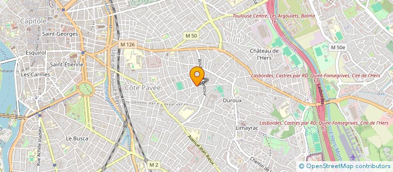 localisation de l'entreprise CHOUQUIZ à TOULOUSE