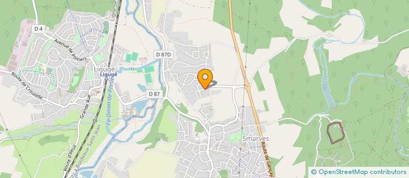 localisation de l'entreprise CHOURROUT INVEST  SMARVES