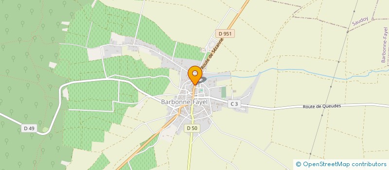 localisation de l'entreprise CHOUTEAU  CHARLEVILLE