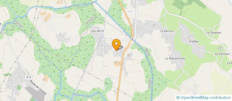 localisation de l'entreprise CHOUTEAU ATLANTIQUE à DONGES