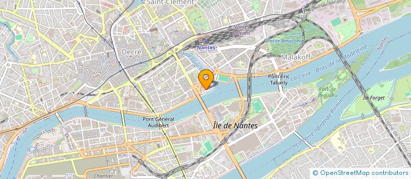 localisation de l'entreprise CHOUTEAU-GOUEZEC INDIVISION  NANTES