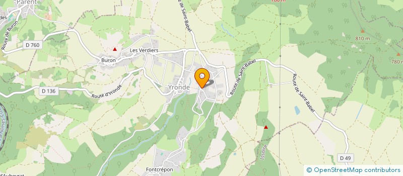 localisation de l'entreprise CHOUVY ENERGIE  VIC-LE-COMTE