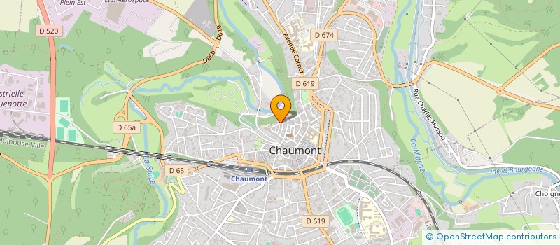 localisation de l'entreprise CHOUX à LUZY SUR MARNE
