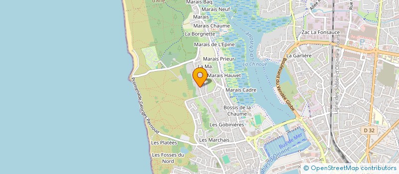 localisation de l'entreprise CHOUXCHOU à LES SABLES D'OLONNE