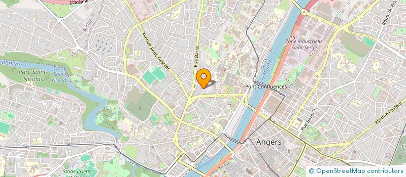 localisation de l'entreprise CHOVEAU CERISIER  ANGERS