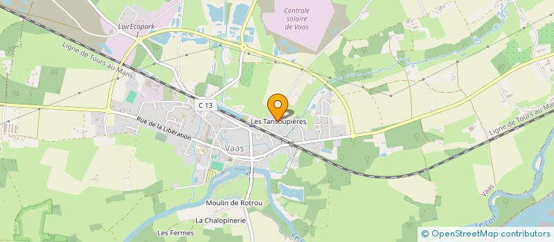 localisation de l'entreprise CHOW AU COEUR à LAVERNAT