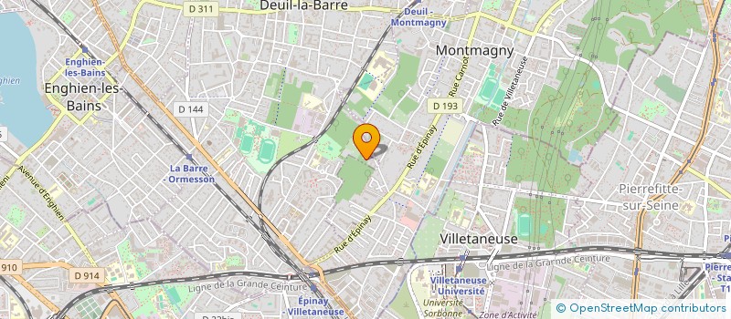 localisation de l'entreprise CHOW CONSULTING  DEUIL-LA-BARRE