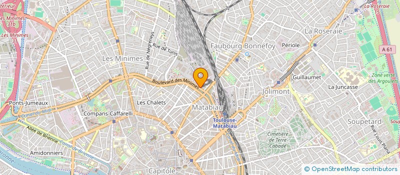 localisation de l'entreprise CHOYA à TOULOUSE