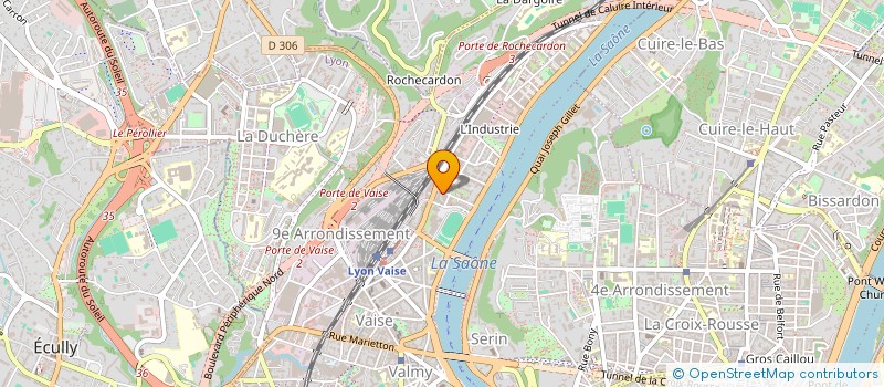 localisation de l'entreprise CHOZ AVENIR  LYON