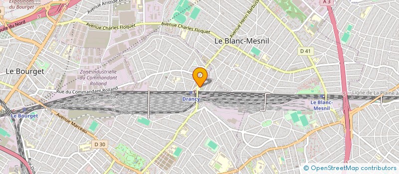 localisation de l'entreprise CHOZHAN PALPORUL VAANIBAM  DRANCY