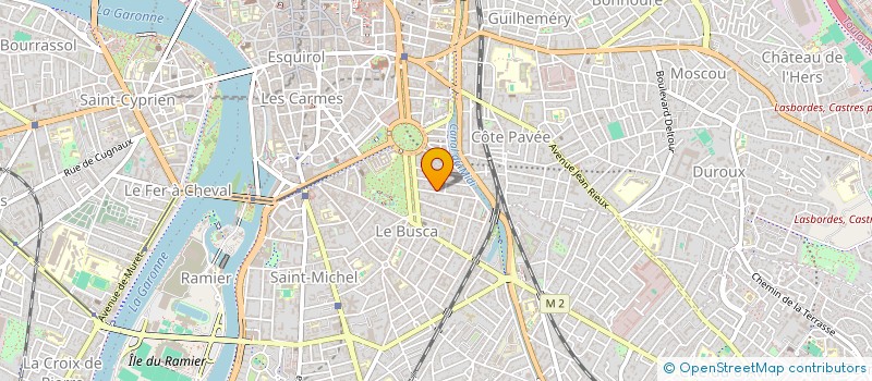 localisation de l'entreprise CHP IMMO à TOULOUSE
