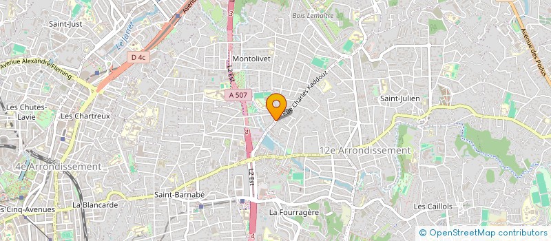 localisation de l'entreprise CHPAKOA à MARSEILLE