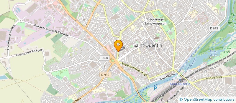 localisation de l'entreprise CHR 3000 à SAINT-QUENTIN