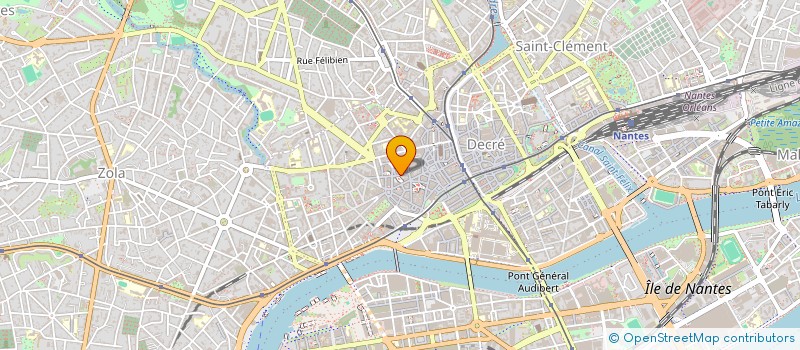 localisation de l'entreprise CHR à NANTES