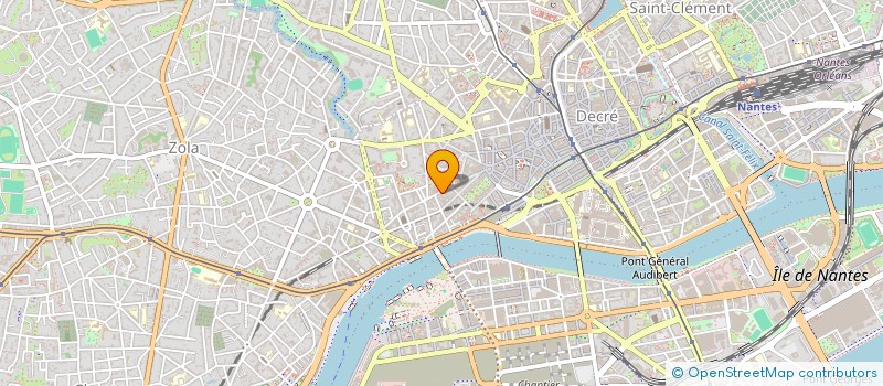 localisation de l'entreprise CHR  NANTES