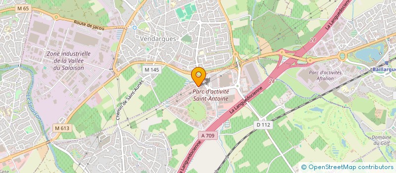 localisation de l'entreprise CHR AGENCEMENT à SAINT-AUNES