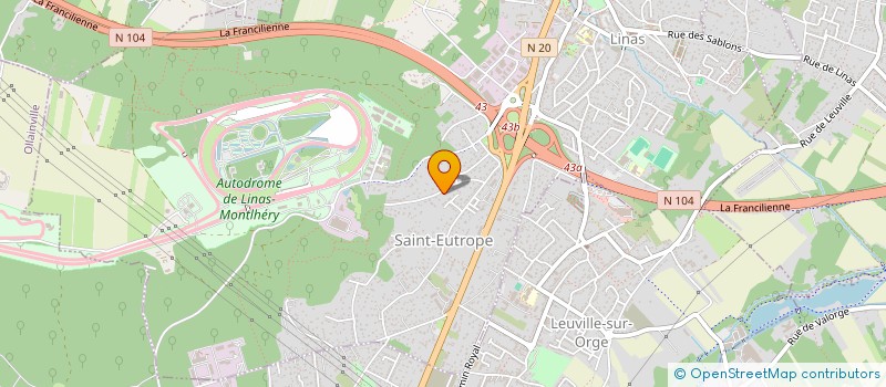 localisation de l'entreprise CHR ALTERNATIVE à LINAS