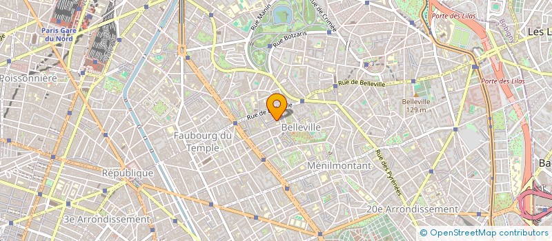 localisation de l'entreprise CHR ARCHITECTURE  PARIS