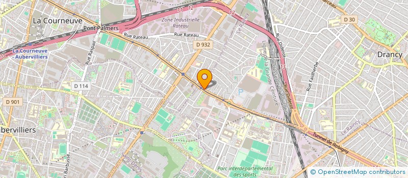 localisation de l'entreprise CHR EQUIPEMENT DE FRANCE à DRANCY