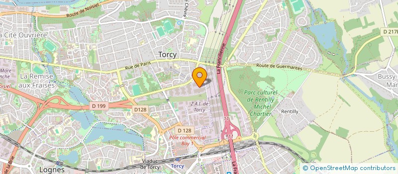 localisation de l'entreprise CHR EQUIPEMENTS à TORCY