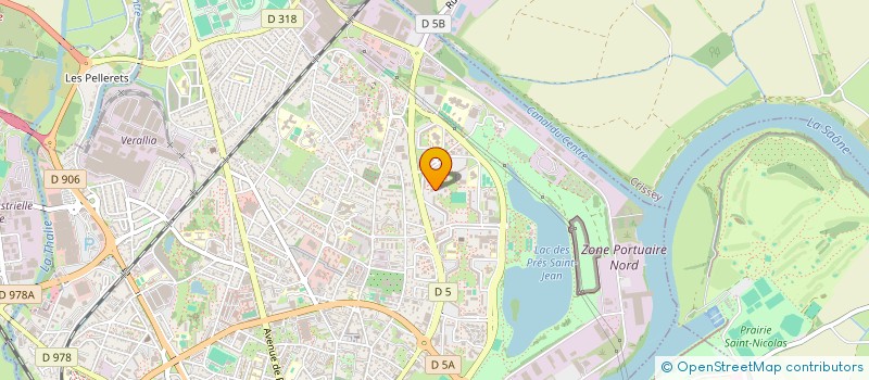 localisation de l'entreprise CHR INFOS BOURGOGNE à CHALON-SUR-SAONE