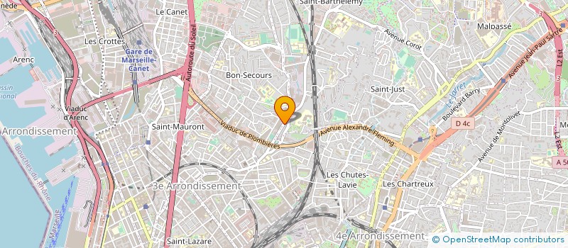 localisation de l'entreprise CHR INNOVATION à MARSEILLE