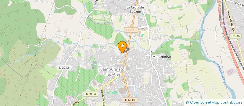 localisation de l'entreprise CHR PRO SUD  SAINT-CHRISTOL-LEZ-ALES