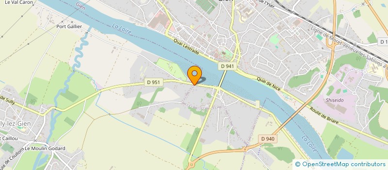localisation de l'entreprise CHRAUMA à GIEN