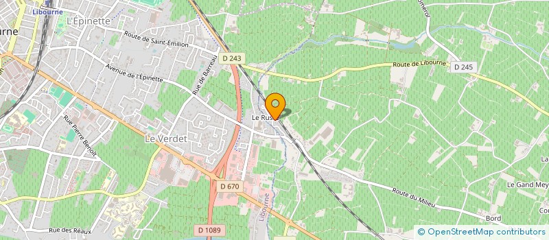 localisation de l'entreprise CHREAL  SAINT-EMILION