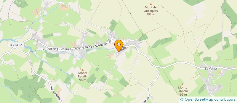 localisation de l'entreprise CHRETEIEN IMMO  QUESQUES