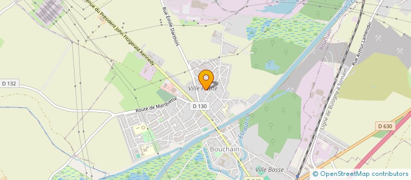 localisation de l'entreprise CHRETIEN - DEILER à BOUCHAIN