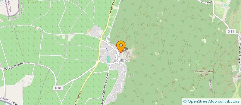 localisation de l'entreprise CHRETIENS DIFFUSION  BOULBON