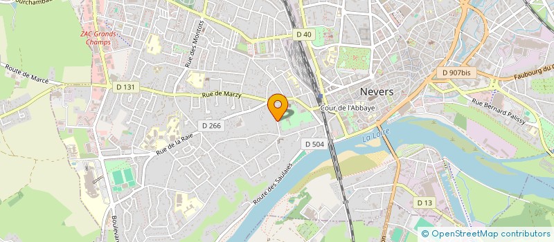 localisation de l'entreprise CHRETIENS DU MONDE RURAL à NEVERS