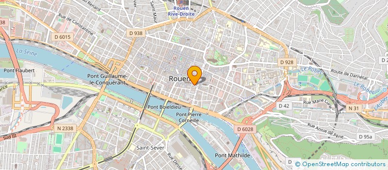 localisation de l'entreprise CHRETIENS MEDIAS à ROUEN