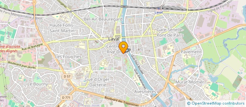localisation de l'entreprise CHRI DANJE à LAVAL