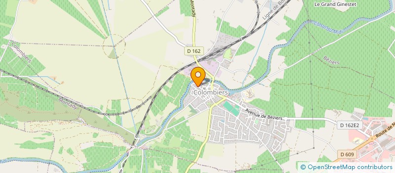 localisation de l'entreprise CHRIANNE SCI  NISSAN-LEZ-ENSERUNE