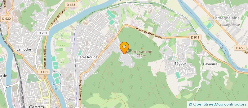 localisation de l'entreprise CHRICE BUCHELAY  CAHORS