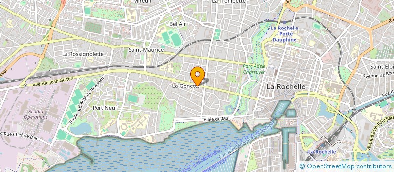 localisation de l'entreprise CHRIDAFLO  LA ROCHELLE