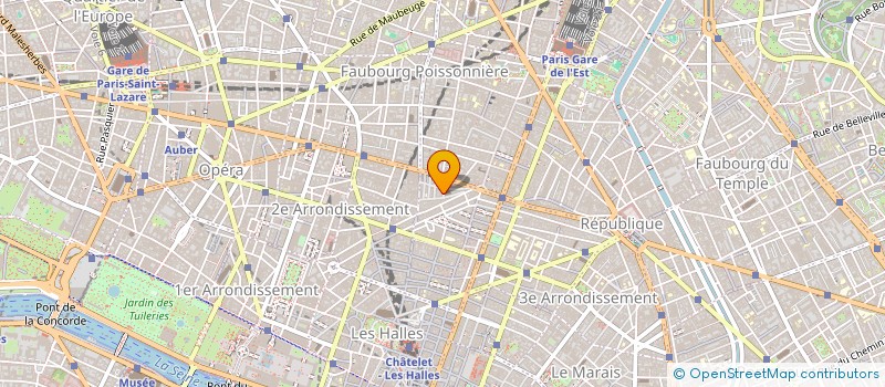localisation de l'entreprise CHRIDAMI COMMUNICATION à PARIS 2