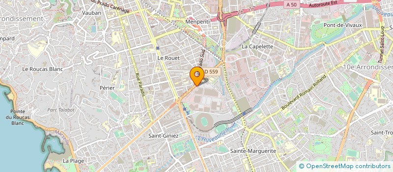localisation de l'entreprise CHRIDELCAR à MARSEILLE