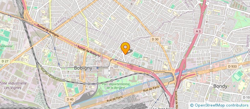 localisation de l'entreprise CHRIFI  BOBIGNY