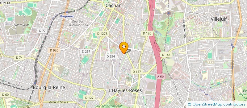 localisation de l'entreprise CHRIKI STP  CACHAN