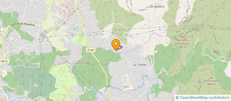 localisation de l'entreprise CHRILIE  ALLAUCH